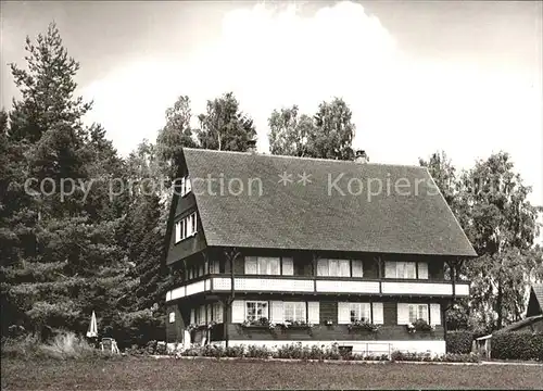 Schernbach Ferienheim Keppler Schwarzwald Kat. Seewald