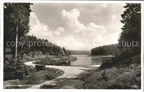 Forbach Baden Schwarzenbach Talsperrre Kat. Forbach