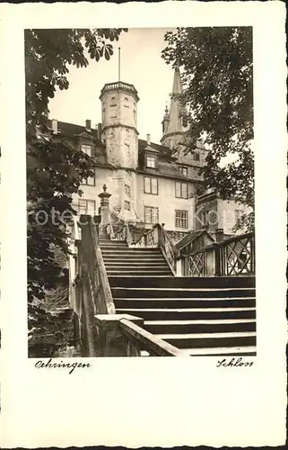 oehringen Hohenlohe Schloss Treppe / oehringen /Hohenlohekreis LKR