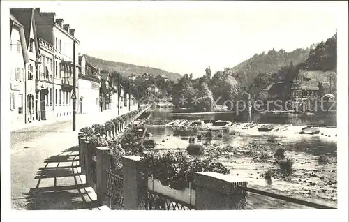 Gernsbach im Murgtal am Fluss Kat. Gernsbach