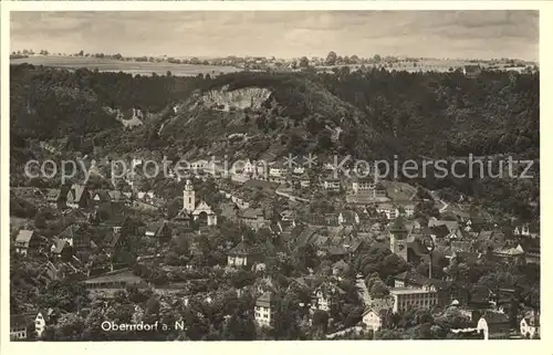 Oberndorf Neckar Fliegeraufnahme Kat. Oberndorf am Neckar