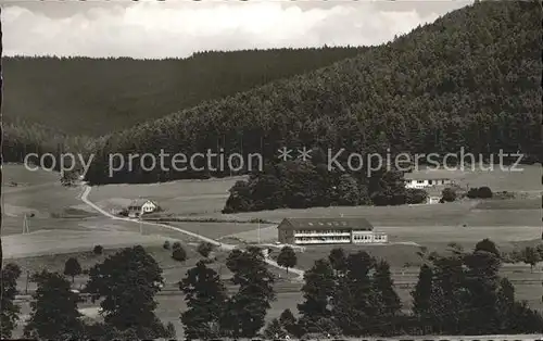 Klosterreichenbach Kurhaus Hotel Waldgrund Kat. Baiersbronn