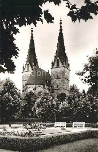 Goeppingen mit Oberhofenkirche Kat. Goeppingen
