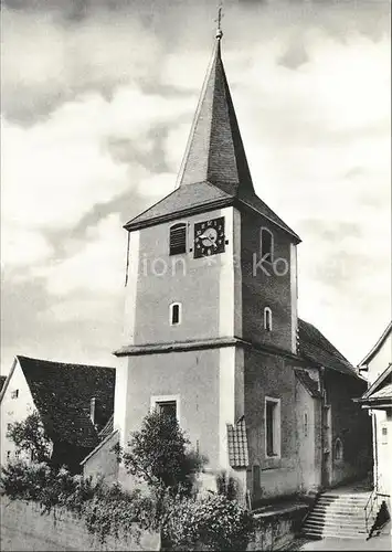 Cleversulzbach Moerike Kirche Kat. Neuenstadt am Kocher