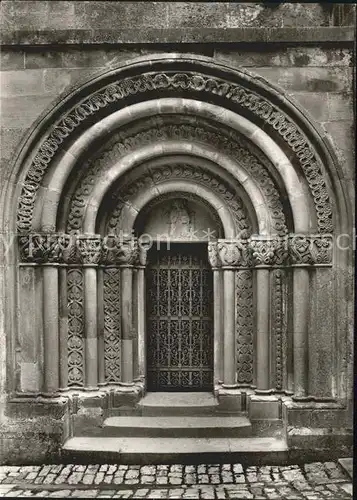 Murrhardt Portal der Walterichskapelle Kat. Murrhardt