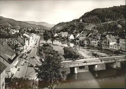 Gernsbach Murgtal Bruecke Kat. Gernsbach