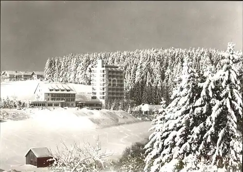 Luetzenhardt Hotel Sonnehof im Schnee Kat. Waldachtal