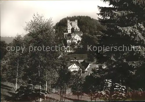 Berneck Altensteig Gasthaus Pension Waldhorn Kat. Altensteig