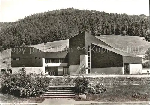 Obertal Baiersbronn Markuskirche aussen Kat. Baiersbronn