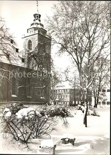 Kirchheim Teck Martinskirche im Winter Kat. Kirchheim unter Teck