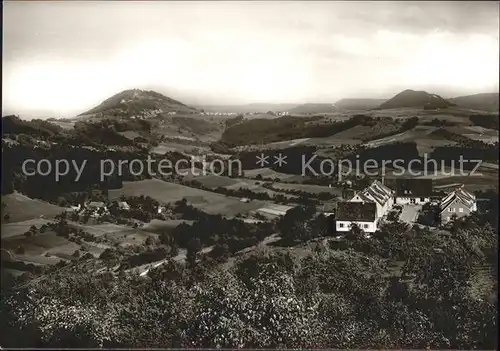 Goeppingen Blick vom Hohenstaufen auf Rechberg Kat. Goeppingen