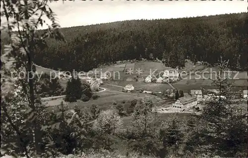 Gompelscheuer Gasthof zum Enzursprung Kat. Enzkloesterle