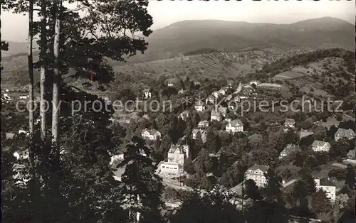 Gernsbach Blick Kurhaus Kat. Gernsbach