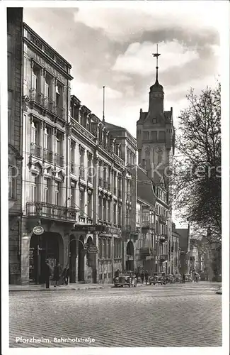 Pforzheim Bahnhofstrasse Kat. Pforzheim