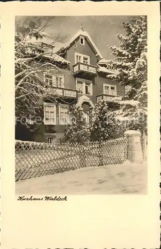 Schoemberg Schwarzwald Sanatorium Kurhaus Waldeck Kat. Schoemberg