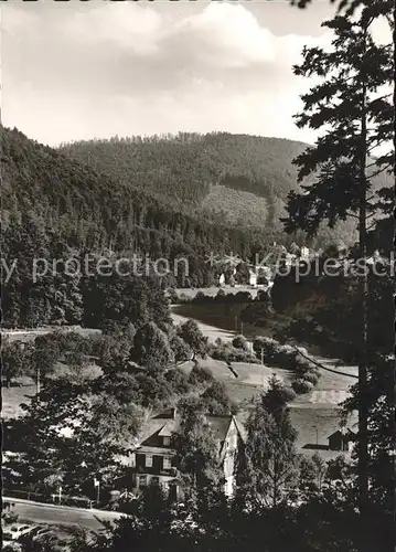 Wildbad Schwarzwald Gasthof Pension zur Eyachbruecke Kat. Bad Wildbad