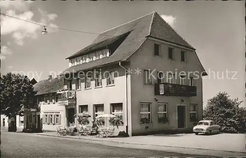 Dobel Schwarzwald Gasthof Pension Metzgerei zur Linde Kat. Dobel