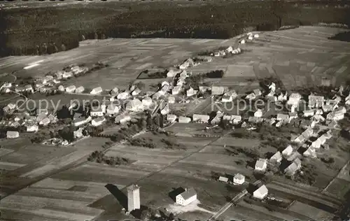 Dobel Schwarzwald Fliegeraufnahme Freizeit  Ferienheim Ev. Kirchengemeinde PForzheim Kat. Dobel