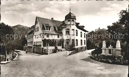 Scheuern Gernsbach Gasthof Pension Sternen Kat. Gernsbach