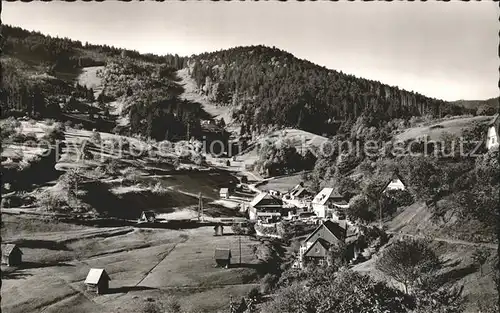 Bermersbach Forbach Blick zum Ebet Kat. Forbach