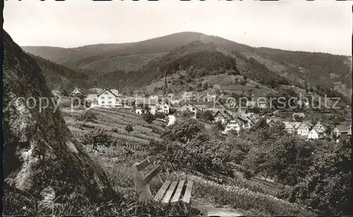 Bermersbach Forbach Ortsansicht Kat. Forbach