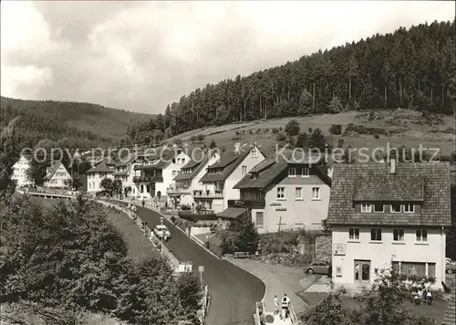 Enzkloesterle Strassenansicht Kat. Enzkloesterle