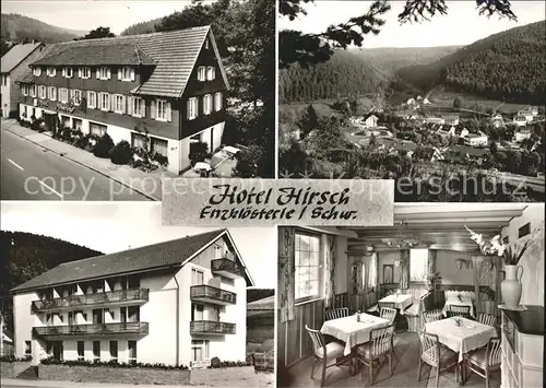 Enzkloesterle Hotel Hirsch Gaestehaus  Kat. Enzkloesterle