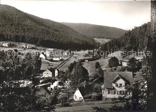 Enzkloesterle Blick auf die St. Augustinuskriche Kat. Enzkloesterle