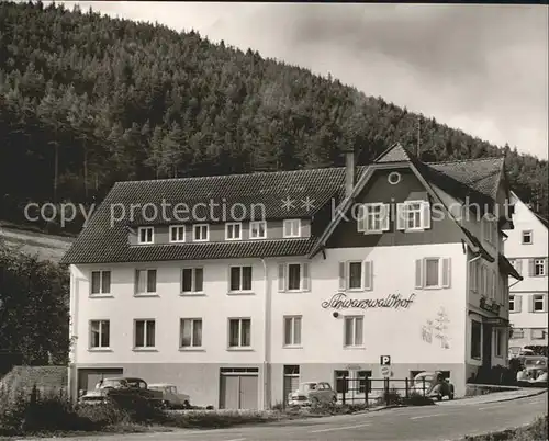 Enzkloesterle Gasthaus Pension Schwarzwaldhof  Kat. Enzkloesterle