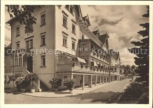 Schoemberg Schwarzwald Neue Heilanstalt Kat. Schoemberg