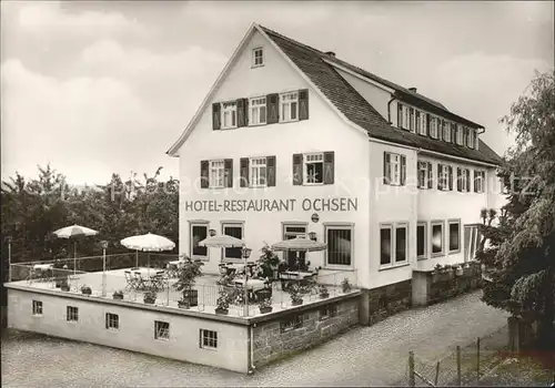 Dobel Schwarzwald Hotel Restaurant Ochsen Kat. Dobel