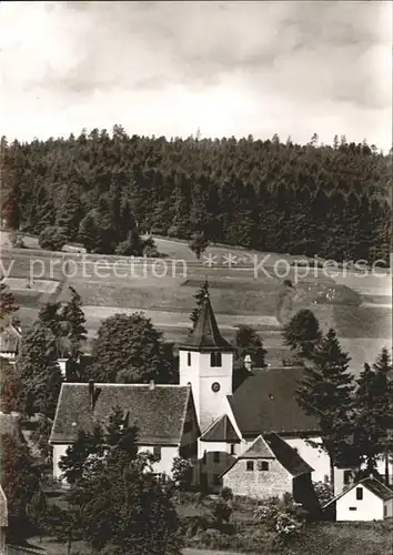 Dobel Schwarzwald Kirche Kat. Dobel