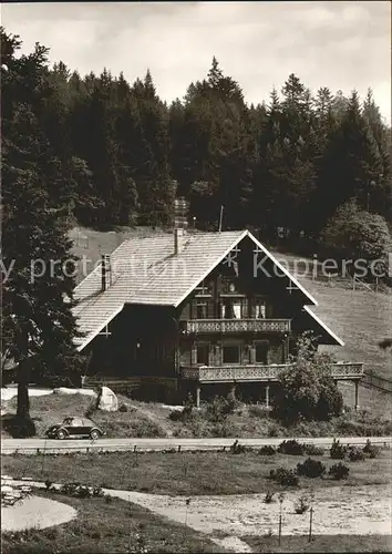 Kaltenbronn Gernsbach Kurhaus  Kat. Gernsbach