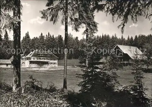 Kaltenbronn Gernsbach Kurhaus Gaestehaus  Kat. Gernsbach