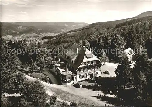 Bermersbach Forbach Hoehenhotel Rote Lache Kat. Forbach