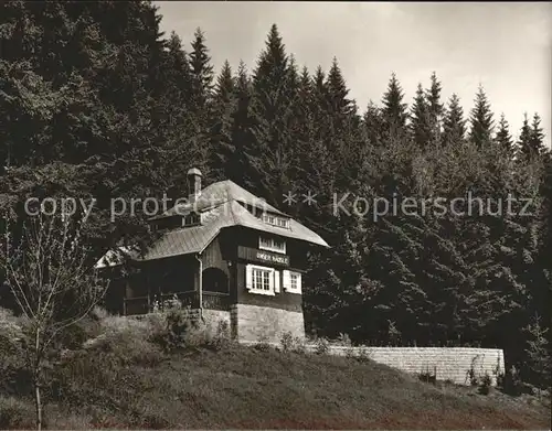Bermersbach Forbach Unser Haeusle Kat. Forbach