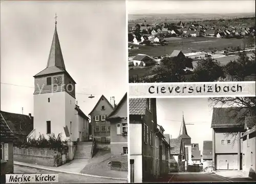 Cleversulzbach Moerike Kirche Teilansichten Kat. Neuenstadt am Kocher