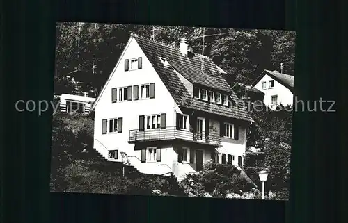 Hoefen Enz Pension Haus Duerr Kat. Hoefen an der Enz