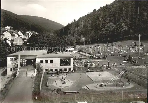 Hoefen Enz Waldschwimmbad Kat. Hoefen an der Enz