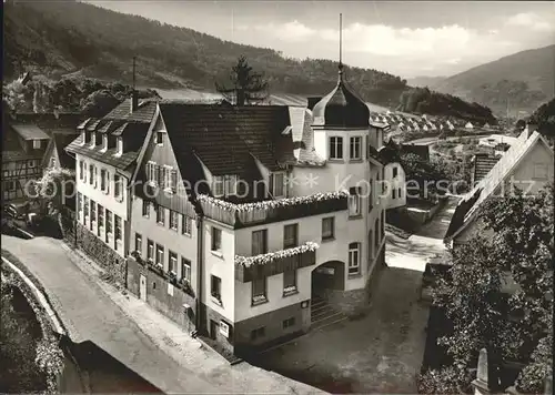 Scheuern Gernsbach Landgasthaus Sternen Hotel  Kat. Gernsbach