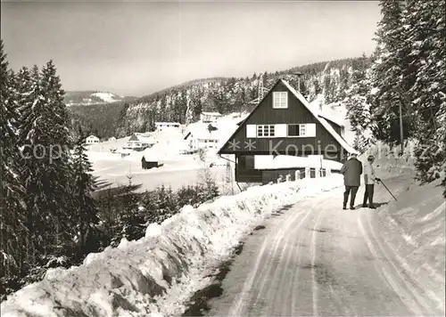 Hundsbach Forbach Gasthaus zur schoenen Aussicht  Kat. Forbach