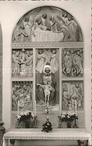 Offenburg Dreifaltigkeitskirche Josephs Altar Kat. Offenburg