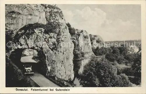 Sigmaringen Donautal Felsentunnel Gutenstein Kat. Sigmaringen