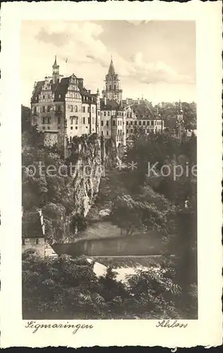 Sigmaringen Schloss Donau Kat. Sigmaringen