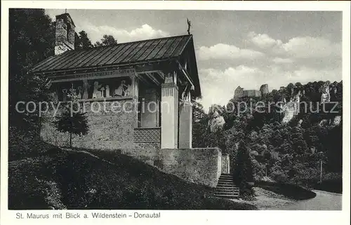 Donautal St. Maurus Blick a. Wildenstein Kat. Ulm