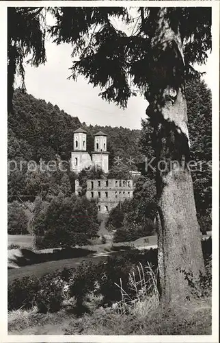 Frauenalb Sanatorium Klosterruine Kat. Marxzell