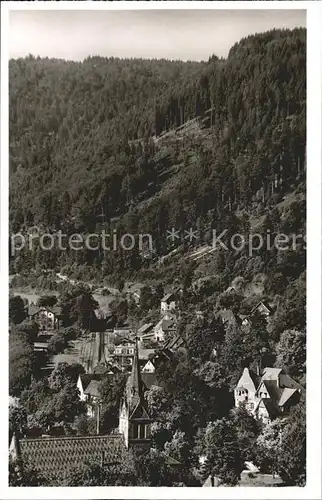 Hoefen Enz Gasthof Pension Ochsen Kat. Hoefen an der Enz