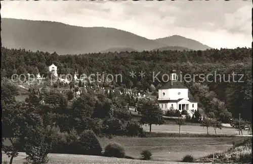 Gaggenau Friedhof Kirche Kat. Gaggenau