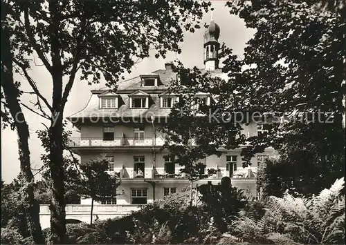 Buehlertal Sanatorium Buehlerhoehe Suedwestseite Kat. Buehlertal
