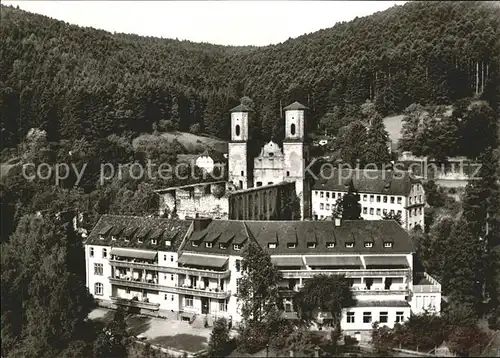 Frauenalb Sanatorium Kloster Ruine Kat. Marxzell